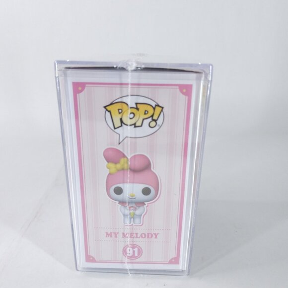 SDCC 2025 Funko Pop My Melody Metallic 91 Exclusive Official Sticker Hello Kitty - Picture 5 of 10